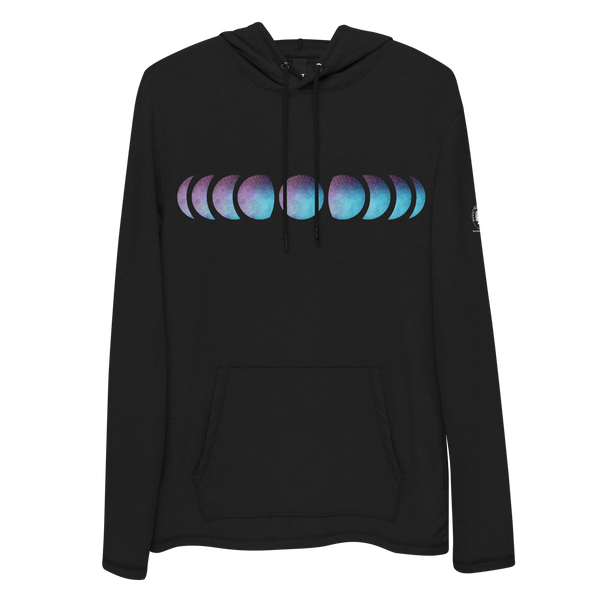Moon Phases - Unisex Lightweight Hoodie