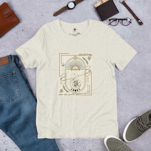 Vintage Style Celestial - Unisex t-shirt