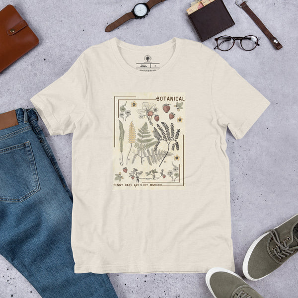 Vintage Style Spring Botanical - Unisex t-shirt