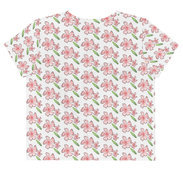 Botanical Trio - All-Over Print Crop Tee