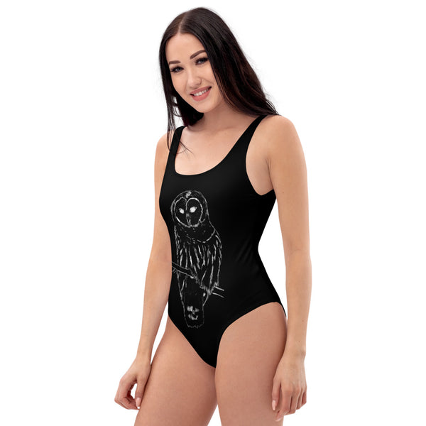 Snowy Owl - One-Piece Swimsuit
