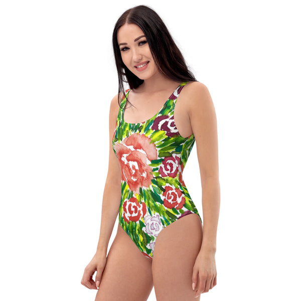 Rose Burst - One-Piece Swimsuit