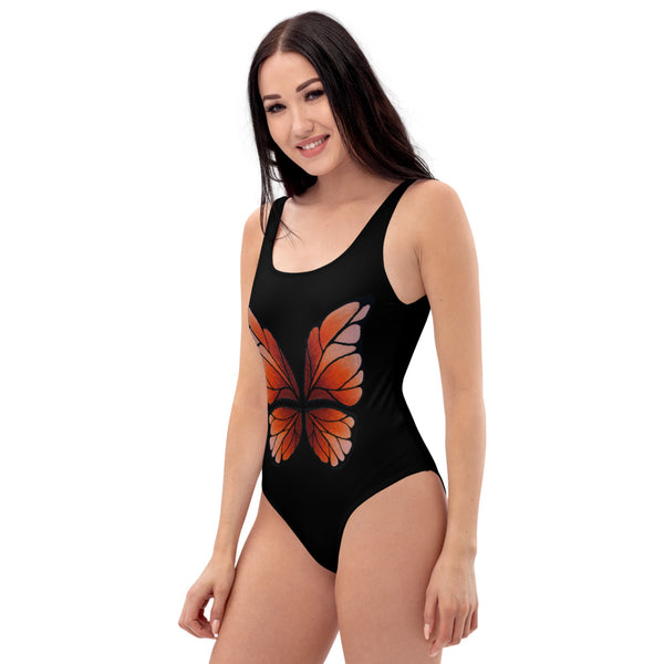 Garnet Butterfly - One-Piece Swimsuit