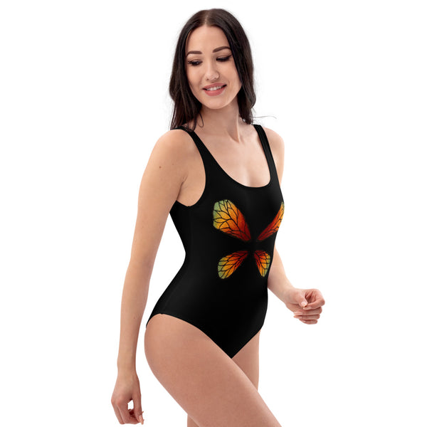 Butterfly Fairy Wings - One-Piece Swimsuit