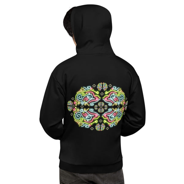 Neon Daydream - Black - Unisex Hoodie