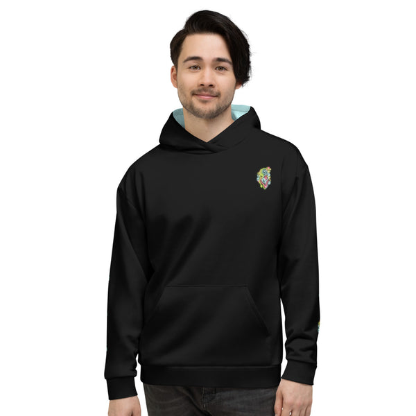 Neon Daydream - Black - Unisex Hoodie