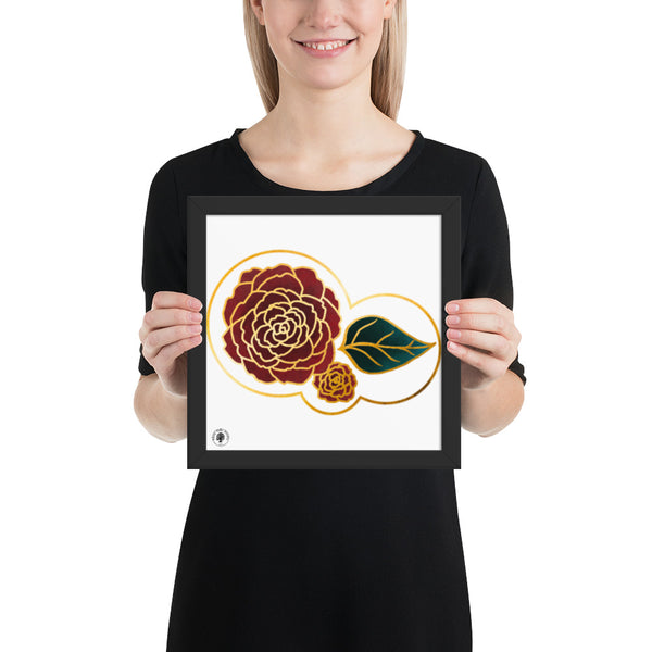 Rose Gold - Framed poster