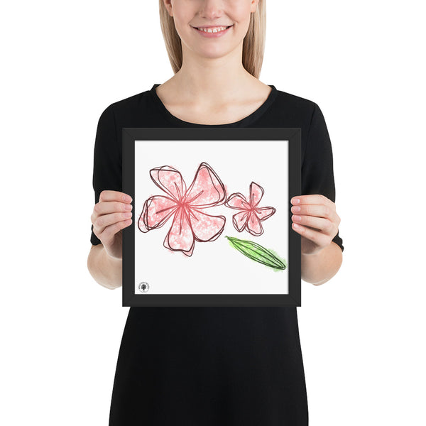 Botanical Trio - Framed poster