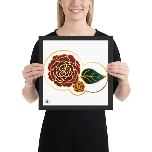 Rose Gold - Framed poster