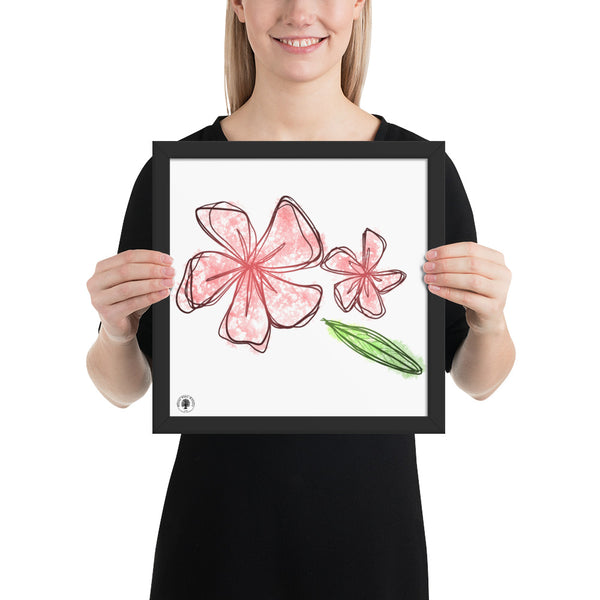 Botanical Trio - Framed poster