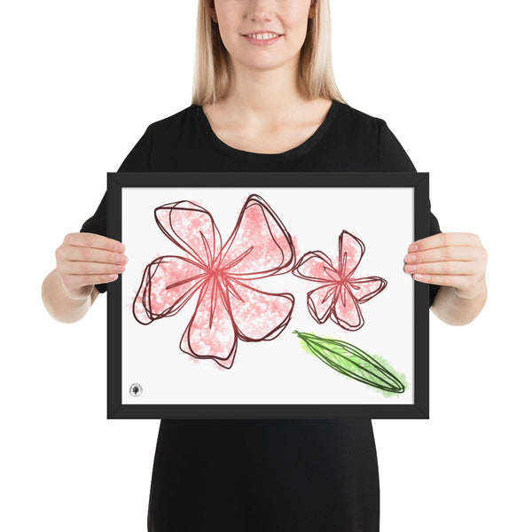 Botanical Trio - Framed poster