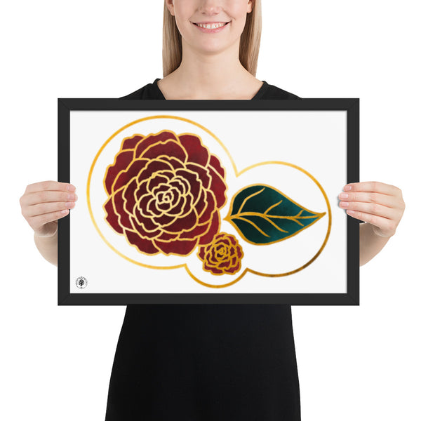 Rose Gold - Framed poster