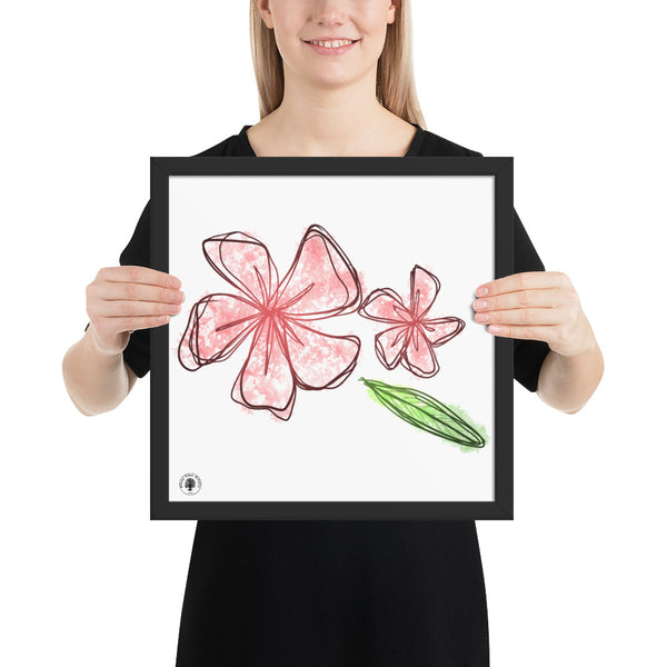 Botanical Trio - Framed poster