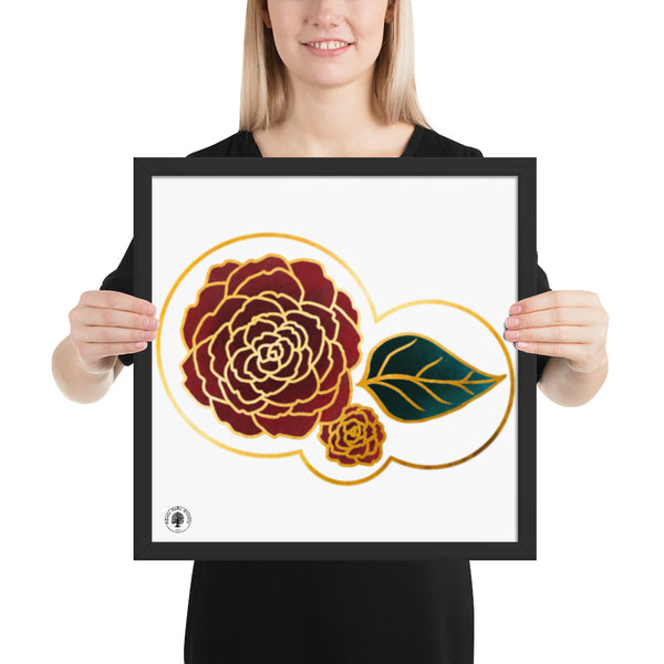 Rose Gold - Framed poster