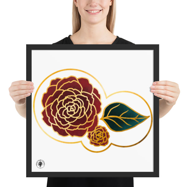 Rose Gold - Framed poster