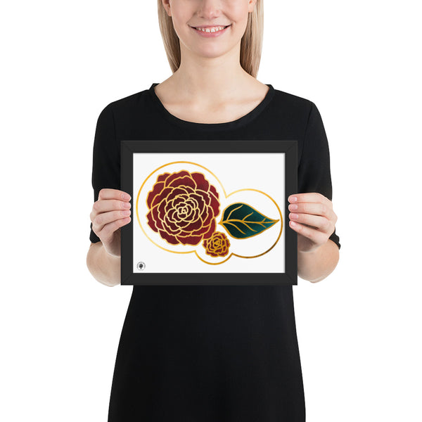 Rose Gold - Framed poster