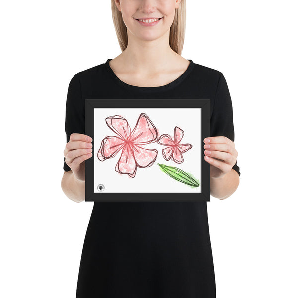 Botanical Trio - Framed poster