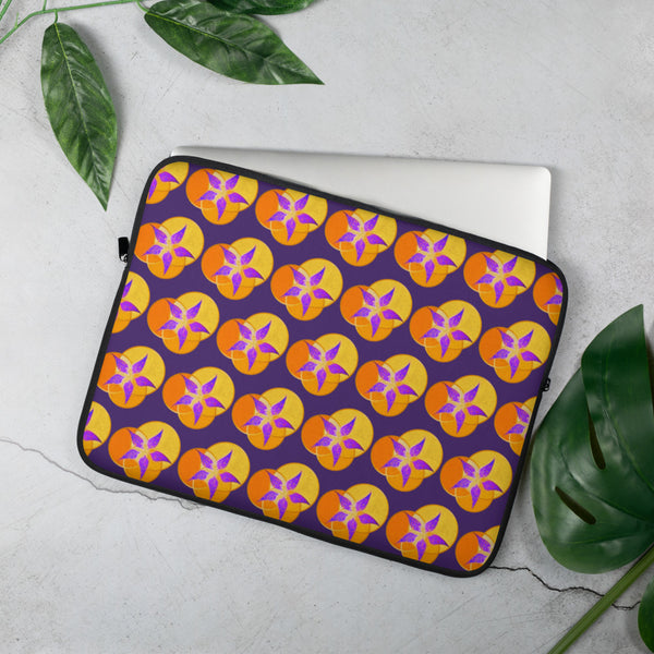Orchid & Gold - Laptop Sleeve