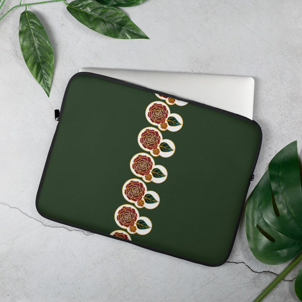 Rose Gold Green - Laptop Sleeve