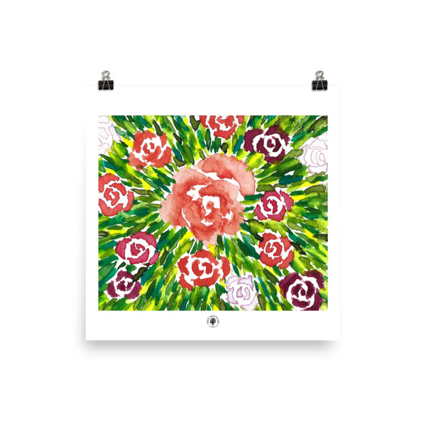 Rose Burst - Photo paper poster