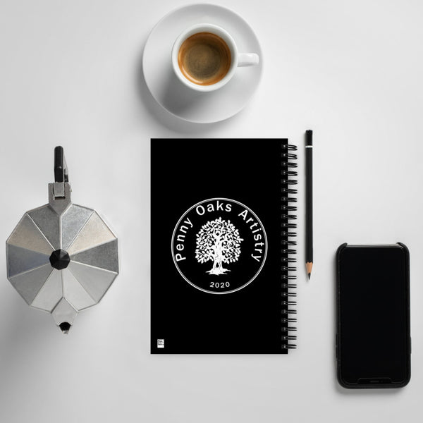 Snowy Owl - Spiral notebook