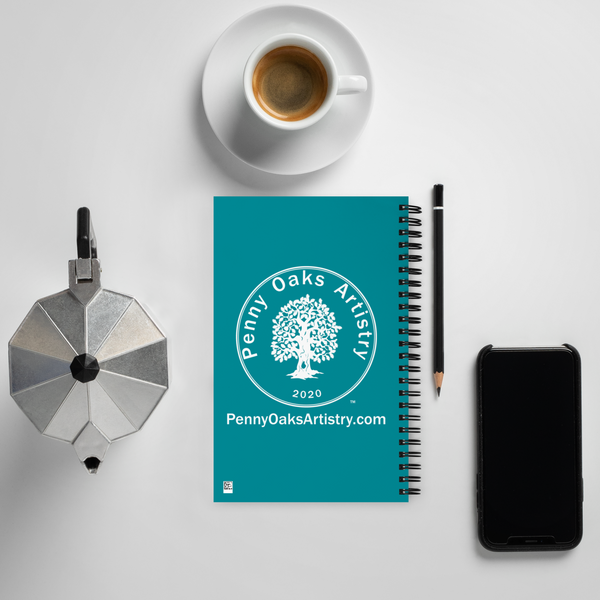 Days start and end with music - Spiral notebook