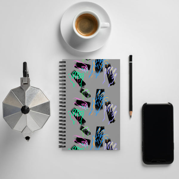 Couleur les Mains  - Spiral notebook