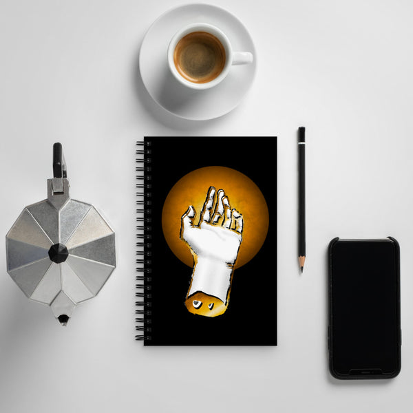 La Main d'Or  - Spiral notebook