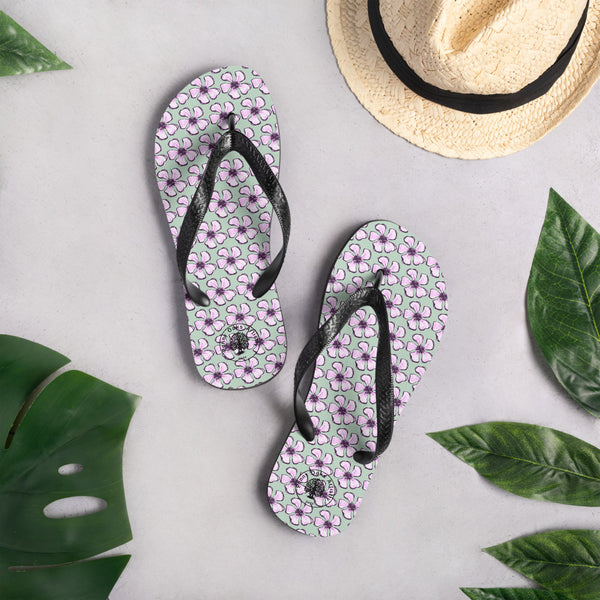Purple Oleander - Flip-Flops