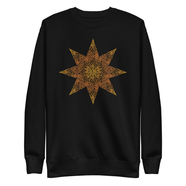 Geometric Sol & Moon - Unisex Fleece Pullover