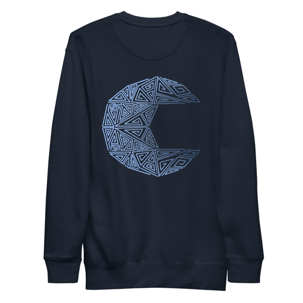 Geometric Sol & Moon - Unisex Fleece Pullover