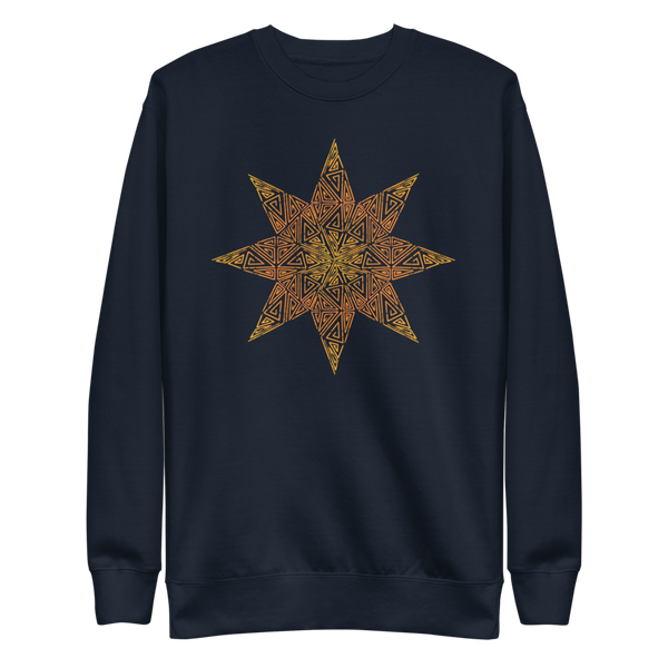 Geometric Sol & Moon - Unisex Fleece Pullover
