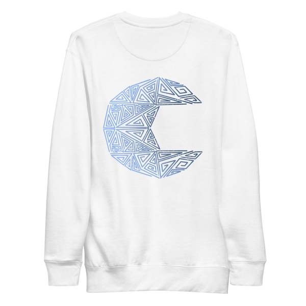 Geometric Sol & Moon - Unisex Fleece Pullover