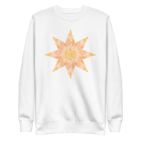 Geometric Sol & Moon - Unisex Fleece Pullover