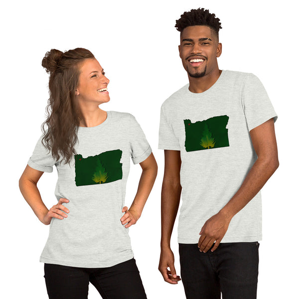 Oregon Love - Short-Sleeve Unisex T-Shirt