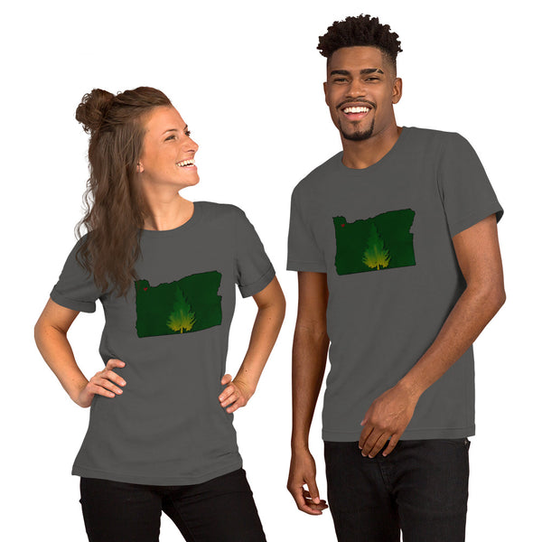 Oregon Love - Short-Sleeve Unisex T-Shirt