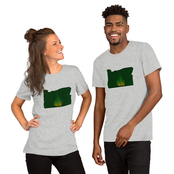Oregon Love - Short-Sleeve Unisex T-Shirt