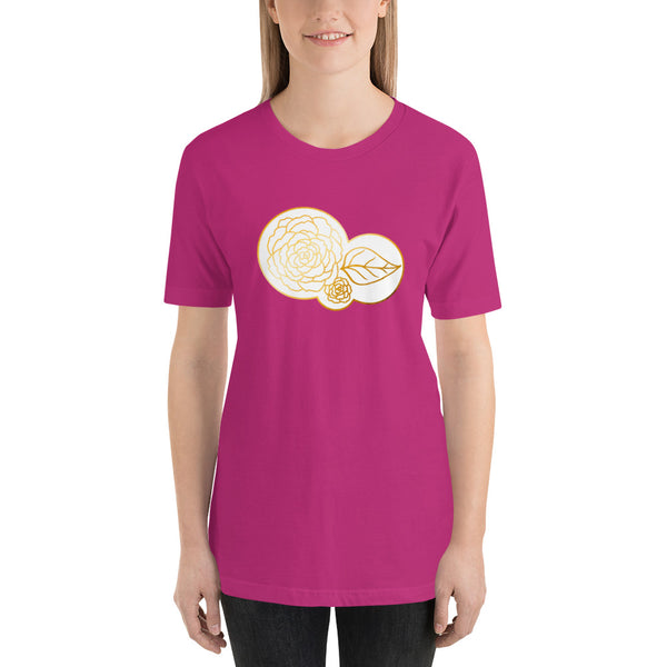 Gold Rose - Short-Sleeve Unisex T-Shirt