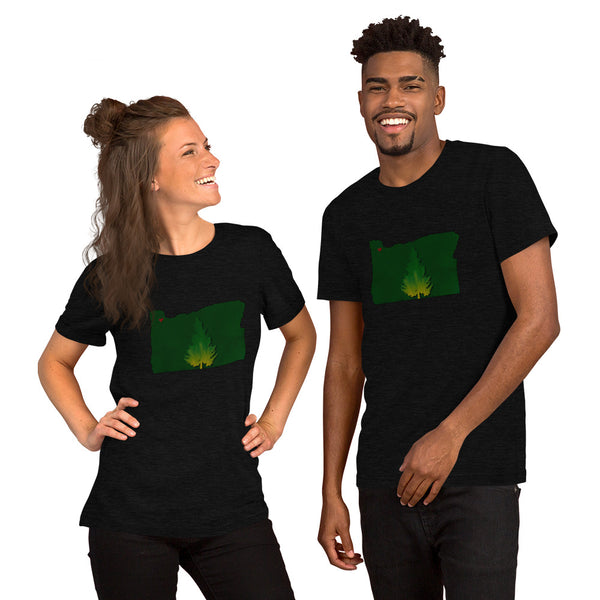 Oregon Love - Short-Sleeve Unisex T-Shirt