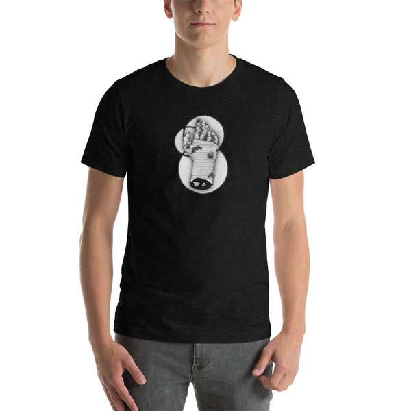 La Main Glitch - Short-Sleeve Unisex T-Shirt