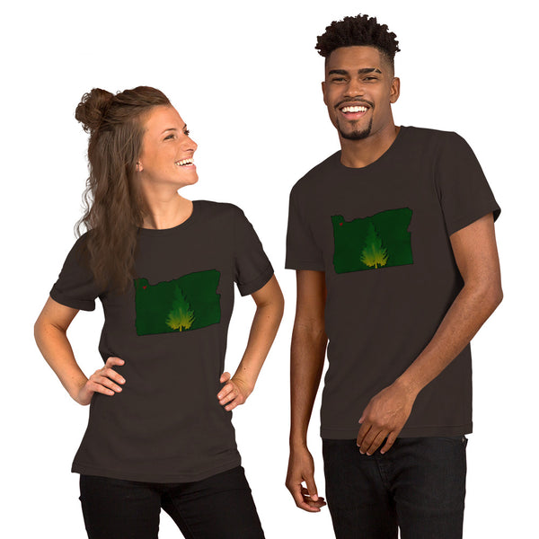 Oregon Love - Short-Sleeve Unisex T-Shirt