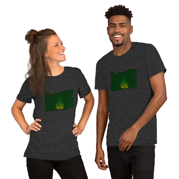 Oregon Love - Short-Sleeve Unisex T-Shirt