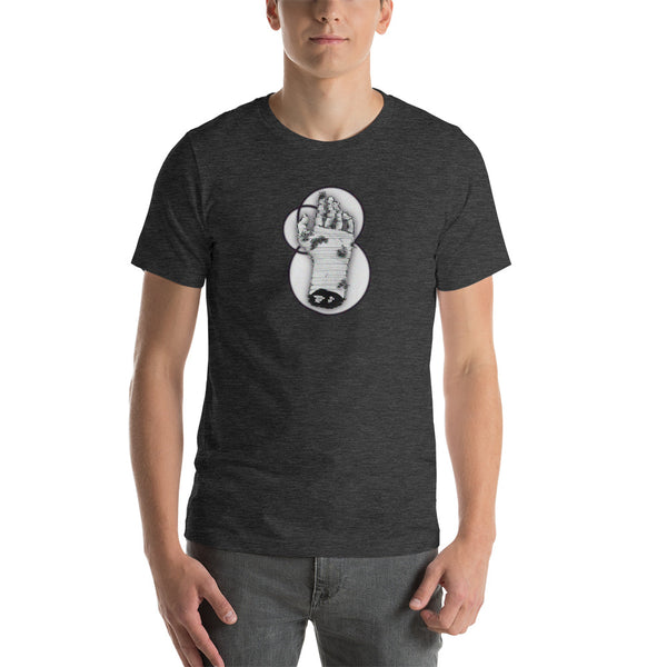 La Main Glitch - Short-Sleeve Unisex T-Shirt