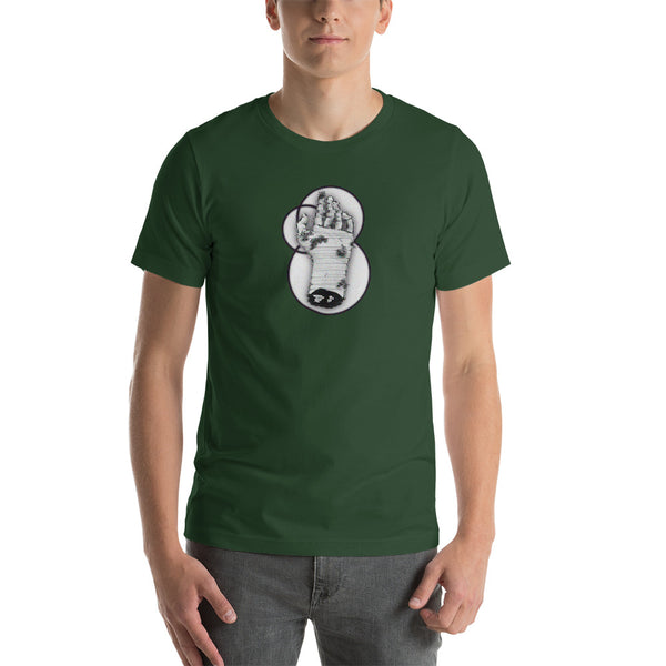 La Main Glitch - Short-Sleeve Unisex T-Shirt