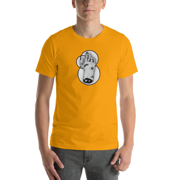 La Main Glitch - Short-Sleeve Unisex T-Shirt