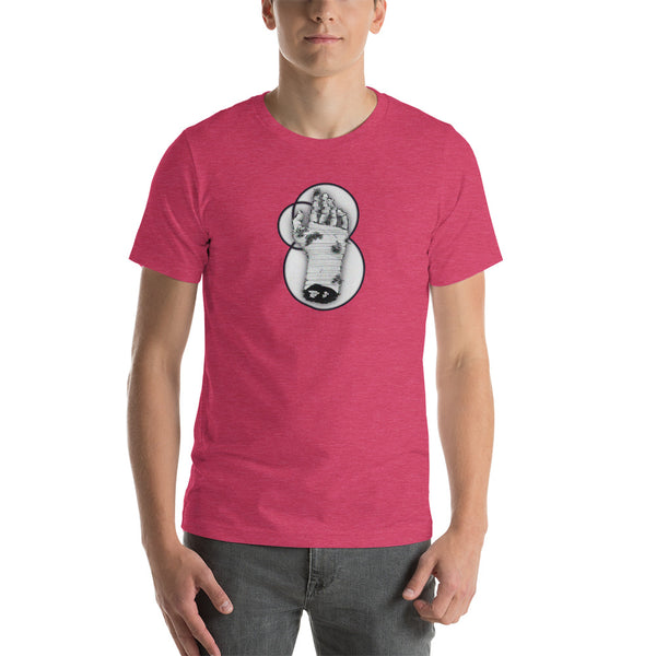 La Main Glitch - Short-Sleeve Unisex T-Shirt