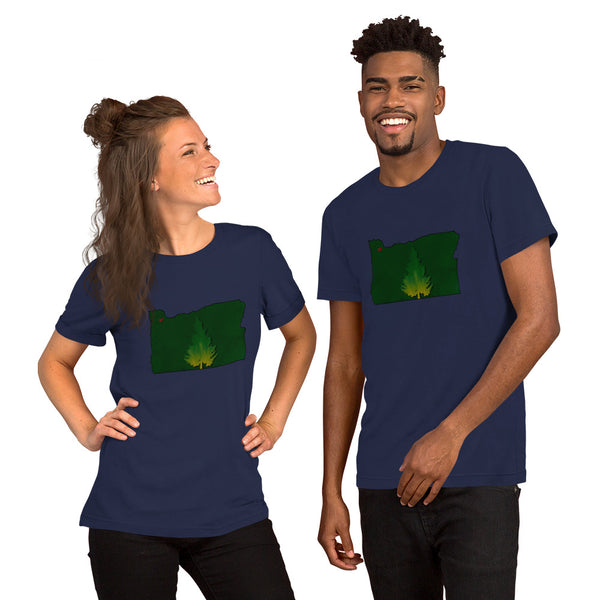 Oregon Love - Short-Sleeve Unisex T-Shirt