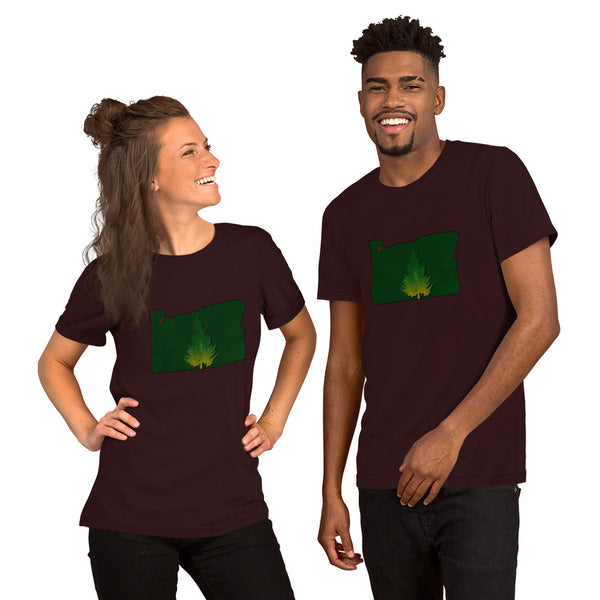 Oregon Love - Short-Sleeve Unisex T-Shirt