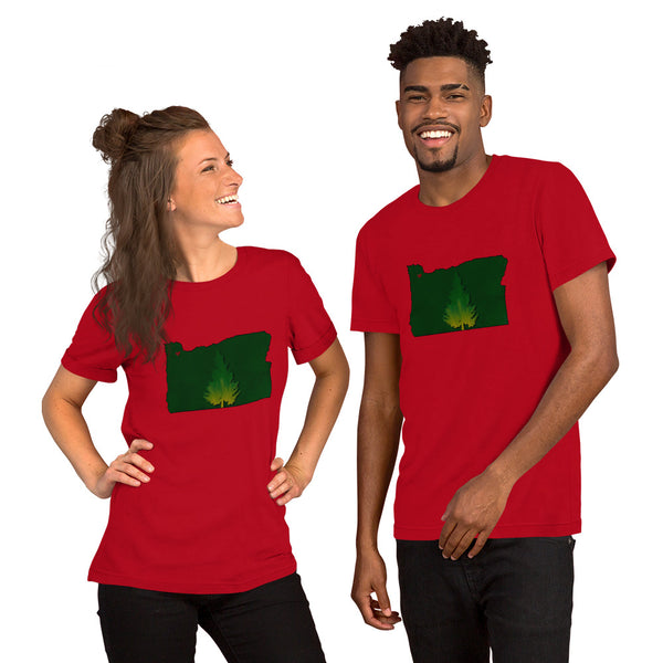 Oregon Love - Short-Sleeve Unisex T-Shirt