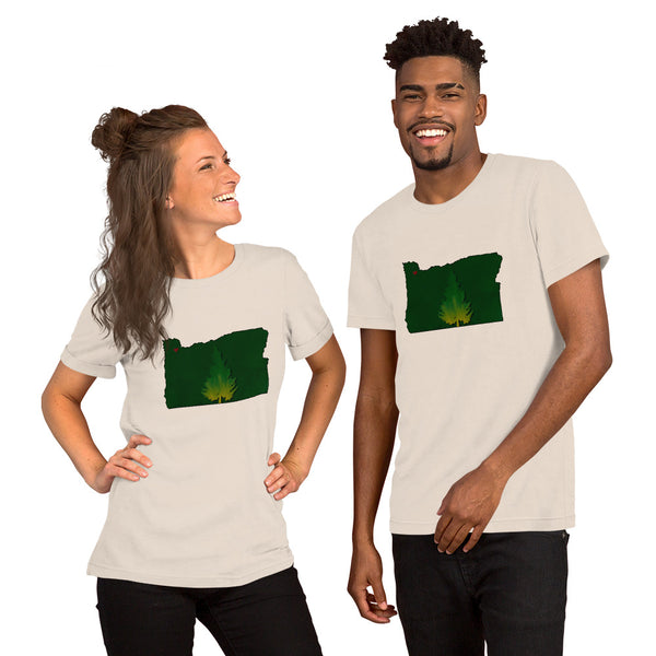 Oregon Love - Short-Sleeve Unisex T-Shirt